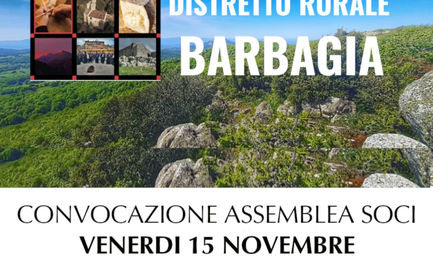 CONVOCAZIONE ASSEMBLEA DEI SOCI – VENERDI 15 Novembre ore 19:00 –