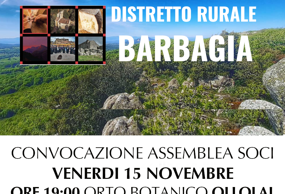 CONVOCAZIONE ASSEMBLEA DEI SOCI – VENERDI 15 Novembre ore 19:00 –